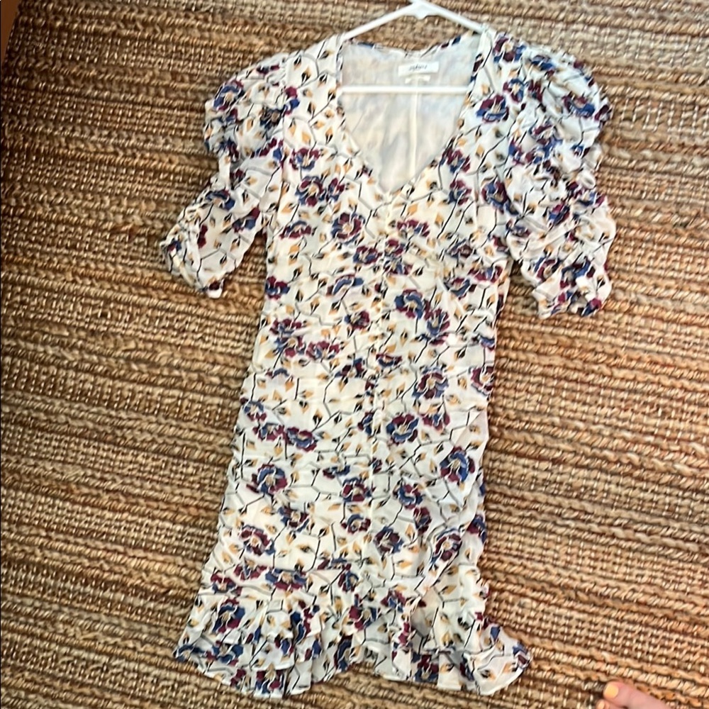 Floral Puff Sleeve Dress
